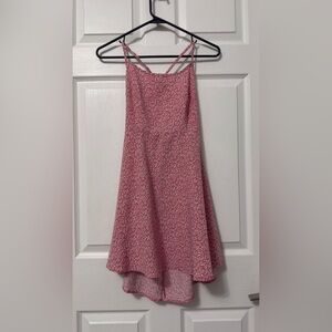 SHEIN Pink Floral Patterned Top